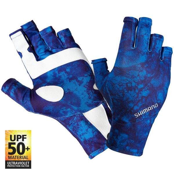 Shimano UPF Sun Gloves For Sale