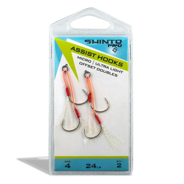 Shinto Pro Medium Assist Hooks Offset Doubles Fashion