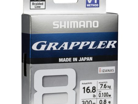 Shimano Grappler 8 Premium PE Braided Line Hot on Sale