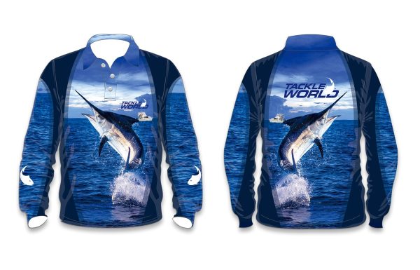 Tackle World Fishing Shirt Mens - Marlin Sale