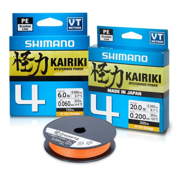 Shimano Kairiki 4 PE Braided Line Online Hot Sale