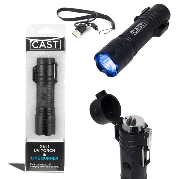 Buku Cast Line Burner + UV charger Hot on Sale