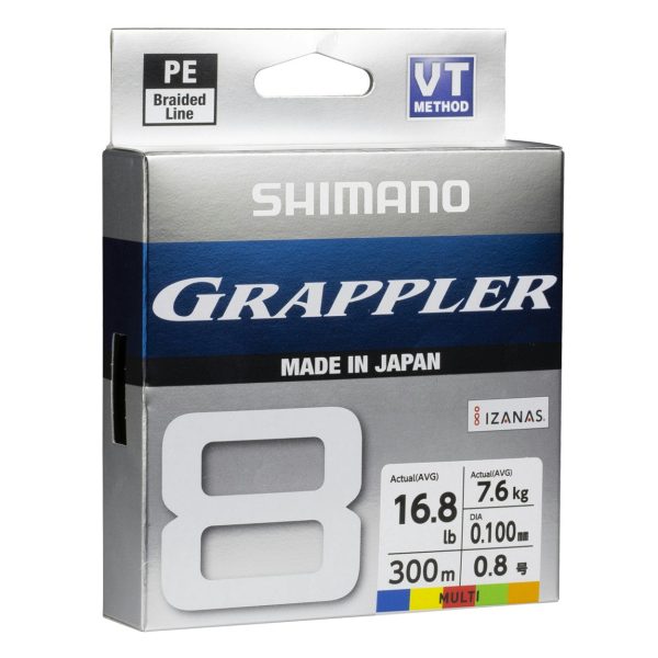 Shimano Grappler 8 Premium PE Braided Line Hot on Sale