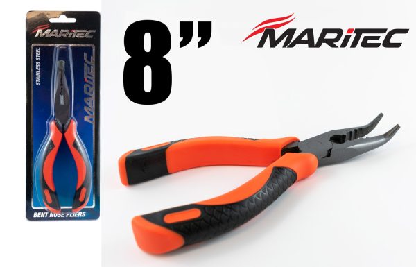 Maritec Bent Nose Plier 8  For Sale