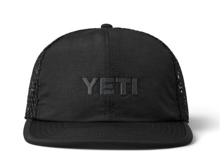 YETI Logo Performance Hat Black Supply