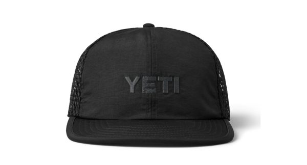 YETI Logo Performance Hat Black Supply